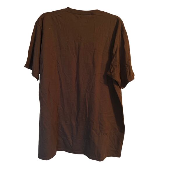 NWT Port and Company Brown Star Wars Men's Cut T Shirt Short Sleeve Size XL - Picture 2 of 4